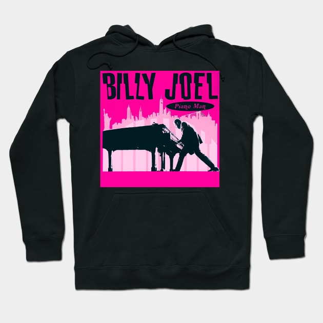 PIANO MAN BILLY Hoodie by GO WES